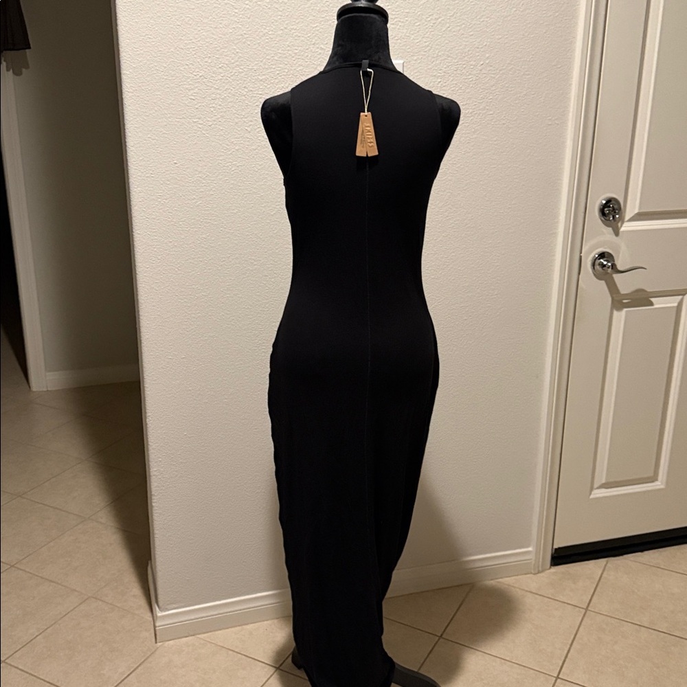 Skin Black Maxi Dress